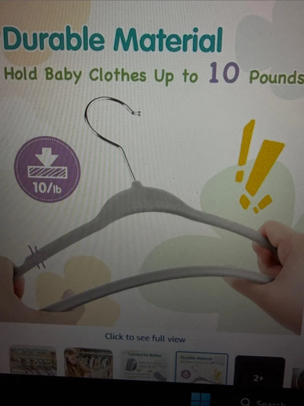 Kids Velvet Hangers - Set of 15